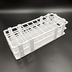 Pocomoco 3 Packs Plastic Test Tube Rack, 40 Holes
