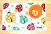 Disposable Placemats Table Topper for Kids Babies Children Toddlers- 25 Count 4 Adhesive Sticky Sides ...