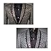 Men Notched Lapel Center-Vent One-Button Blazer Suits Jackets & Trousers, Golden, Medium