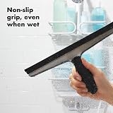 OXO Good Grips Stainless Steel Squeegee White Black 10 x 1.5 x 6 in view 6