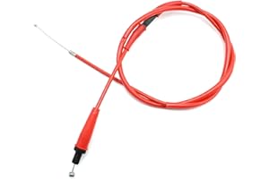 laffoonparts Throttle Repair Cable, 36.8 inch Universal Stainless Steel Adjustable Throttle Cable, Replacement for Yamaha Rep