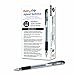 Pentel Arts 0.8mm Hybrid Technica Gel Pen, Black, Box of 12 (KN108-A)