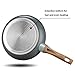 8 Inch Stone Earth Nonstick Frying Pan with Heat Resistant Bakelite Handle,Granite Induction Egg Skillet,Dishwasher Safe,PFOA Free