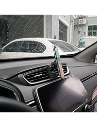 Soporte para teléfono móvil Bwen Honda, abrazadera para rejilla de ventilación de coche, para Honda CRV 2017 2018, Samsung Galaxy, LG, todos los smartphones de 4 a 5,5 pulgadas, patrón de fibra de carbono