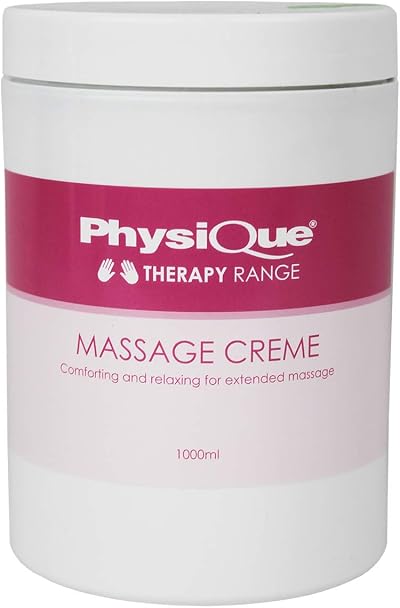 PHYSIQUE Massage Creme 1000ml Vitamin E Sports Spa Deep Tissue Body Cream