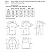 3/4 Sleeve Solid Comfy Flowy Soft Jersey Loose Fit Long Tunic Tops Regular and Plus Size Black XXL
