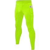Men Compression Pants Leggings Dry Cool Sports Baselayer Running Workout Active Gym Tights Basketball