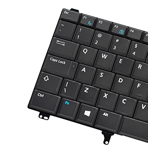 MACHENIKE Replacement Keyboard for Dell Latitude E5520 E5520m E5530 E6520 E6530 E6540 Precision M4600 M4700 M4800 M6600 M6700 M6800 Laptop Series Black EU Layout