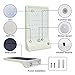 IDEALUX Solar Gutter Lights Wall Sconces - 48 LED Wireless Motion Sensor Solar Light with Remote Control - 3 Modes & 7 Color Temperature, IP65 Waterproof Security Light for Barn, Porch, Garage