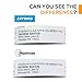 OfficeSmartLabels 1-1/8 x 3-1/2 inch Address Labels, Compatible with 30252 Labels (4 Rolls / 350 Labels Per Roll)