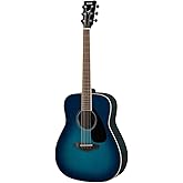 Yamaha FG820 Acoustic Guitar, Sunset Blue