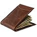 Alpine Swiss Mens Genuine Leather Spring Loaded Bifold Money Clip Wallet