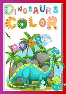 Livro Colorindo os Dinossauros