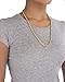 JOTW Goldtone 6mm Brass Rope Chain (24 inches) P-273
