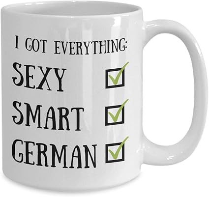 Amazon Co Jp ドイツ製マグカップ ドイツ製コーヒーマグ ドイツ製かわいいドイツ製カップ ドイツ製面白マグカップ ドイツ製プライドマグ セクシーマグ スマートマグ ホーム キッチン