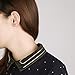 U Studs Faux Pearl Ear Crawler Earrings Cuffs Climber Ear Wrap Pin Vine Non-pierced Charms Clip On Jewelry Grey Pearl