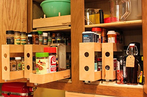 Upperslide Cabinet Caddies Pull Out Spice Rack Starter/Expansion Pack #1 (US 303SEP1) - Thumbnail 7