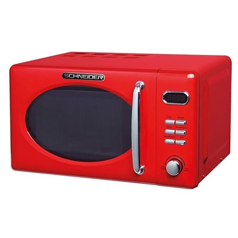 Schneider MW720 fr Microondas, color rojo: Amazon.es ...
