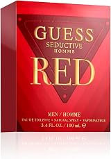 GUESS Seductive Red Eau de Toilette for Men Amber Vanilla 100ml view 3