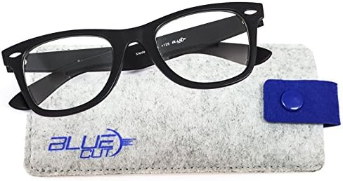 Blue Light Blocking Glasses – Anti-Fatigue, Anti-Glare Computer Glasses – Perfect for Computer, Phone, Tablet, TV Usage – Prevent Headaches and Improve Sleep with UV-Blocking Gamer Glasses by Blue Cut