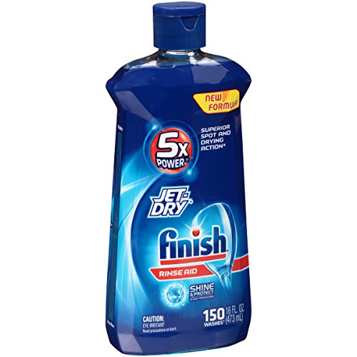 Finish Jet DryF Dishwasher Rinse Aid, 16 Ounce PACK OF 2 - Thumbnail 2