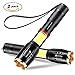 LED Tactical Flashlight with COB Lantern, HUNTER COAST Bright Magnetic Flashlight, Powerful Flashlight with 6 Modes, Water Resistant 18650 flashlight for Camping,Cycling,Emergency(2 Pack)