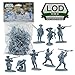 Revolutionary War Colonial Minutemen Plastic Toy Soldiers