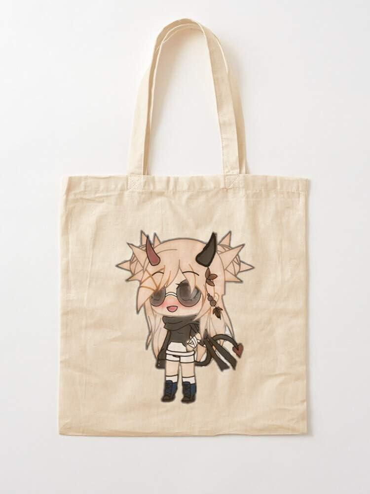 Gachalife Gacha Club Life Tote Cotton Very Bag Canvas Grocery Bags