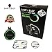 Magnetic Vent Clip Phone Holder, SMART & EASY Extra Slim Cell Phone Holder for Car Air Vent, Suitable for All Smart Phones, Tablets and Mobile Devices (Single)