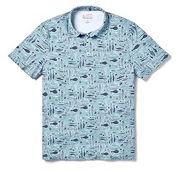 Reyn Spooner Ebb Tide Hawaiian Print Performance