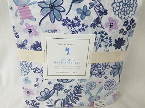 New Pottery Barn Kids Full Organic Hazel Sheet Set