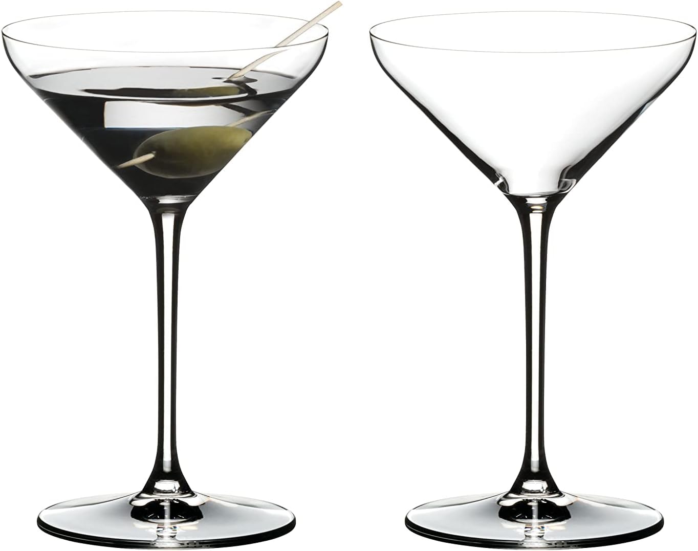 RIEDEL Extreme Martini Glass, Set of 2, Clear