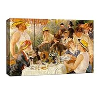 Canvas Wall Art Landscape at Beautiful by Pierre-Auguste Renoir Canvas Prints Home Artwork Decoration for Living Room,Bedroom - 12x18 inches