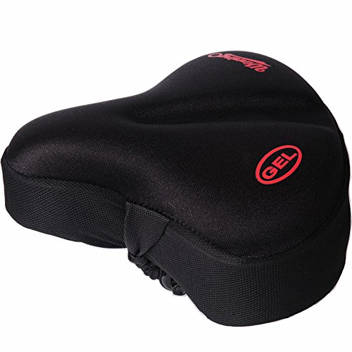 WINNINGO Bike Seat Cushion, Exercise Gel Bike Seat Cover, Comfortable