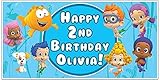 Bubble Guppies Personalized Birthday Banner