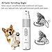 WOWGO Dog Nail Grinder Upgraded Rechargeable Pet Nail Grinder with USB Charging & Nail File Dog Nail Trimmer for Small Medium Large Dogs Cats Pets