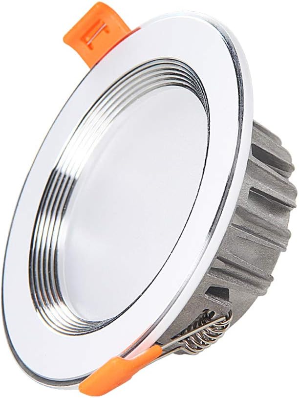 3W/5W/7W/9W/12W/15W Ultra Slim Spotlight LED Built-in Driver Spotlights European Recessed Ceiling Spotlight Downlight Fitting with Warm Light/White Light Commercial Panel Ceiling Lighting Decorative