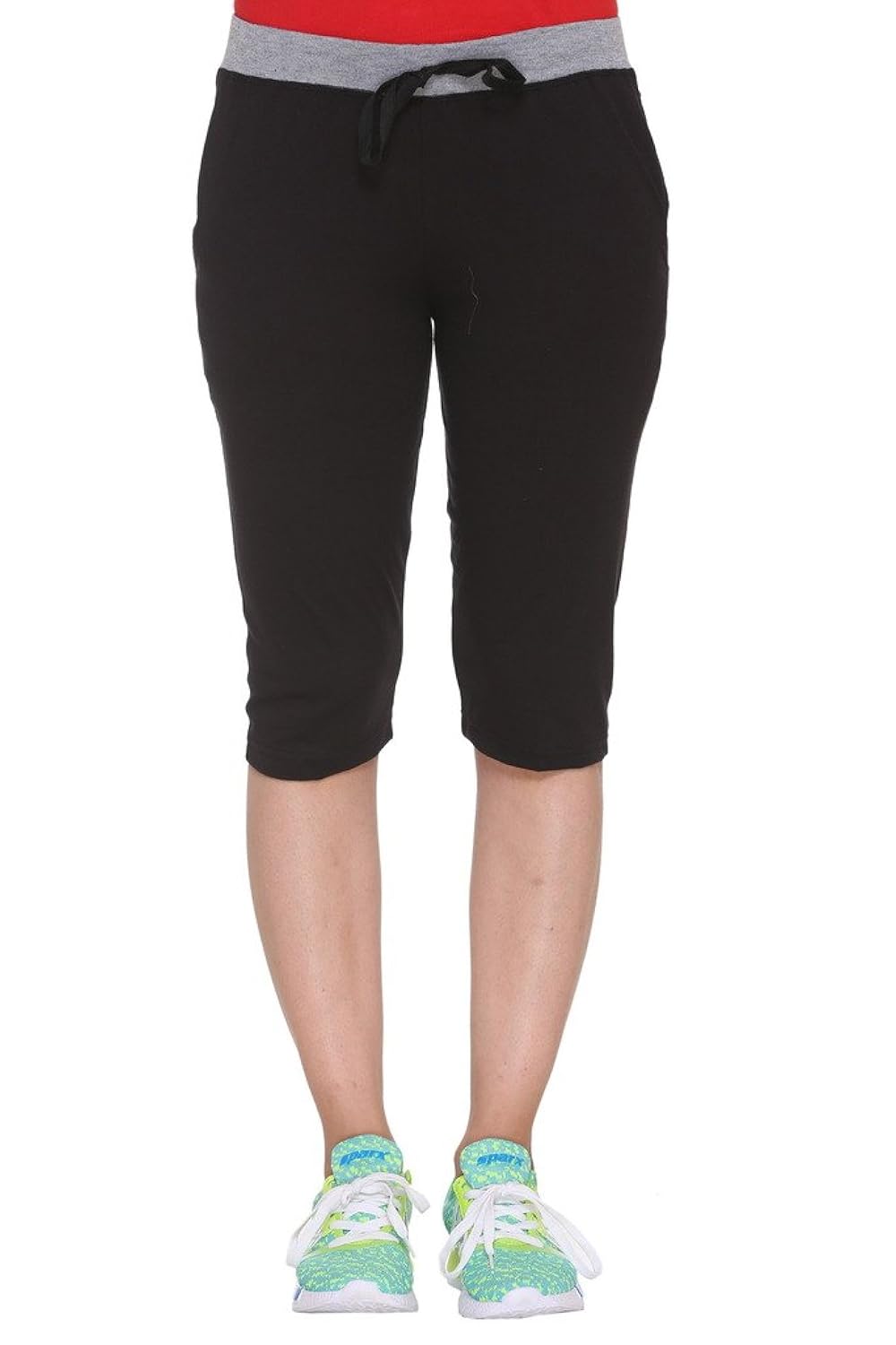 vimal cotton blended capri for women