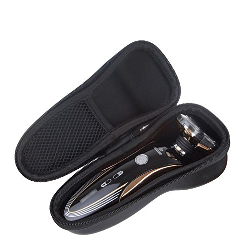 LuckyNV Universal Travel Waterproof EVA Hard Protective Case for All Series of Philips S,RQ Two Heads,AT,FT,HQ,RQ Three heads S5000,S9000,PT Shaver Black