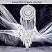 Ricdecor Dream Catcher Wall Hanging car Hanging Decoration Ornament Boho Dream Catchers for Home (White)