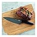 Kuhn Rikon 7.25-Inch Colori Titanium Chef's Knife, Black/Silver