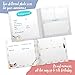 Mae KIDS First 5 Years Baby Memory Book with Clean-Touch Ink Pad & 12 Milestone Stickers – Large Album for Recording your Babies Photo’s & Memories – Perfect Baby Shower Keepsake Gift for Boy or Girl