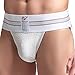 ANUN Men's Jockstrap Athletic Supporter (M/L, White)