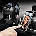 Phone Holder for Car, Universal Air Vent Mount Cradle Smart No-Touch Design for iPhone Samsung and Other Smart Cellphone by HonShoop