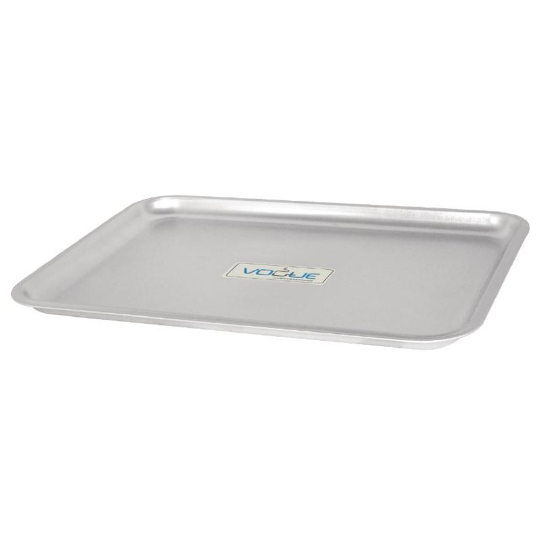 Vogue Aluminium Baking Tray 425 x 311mm - Lightweight Durable Large Professional Catering Home Kitchen Oven Cookie Baking Tray K444