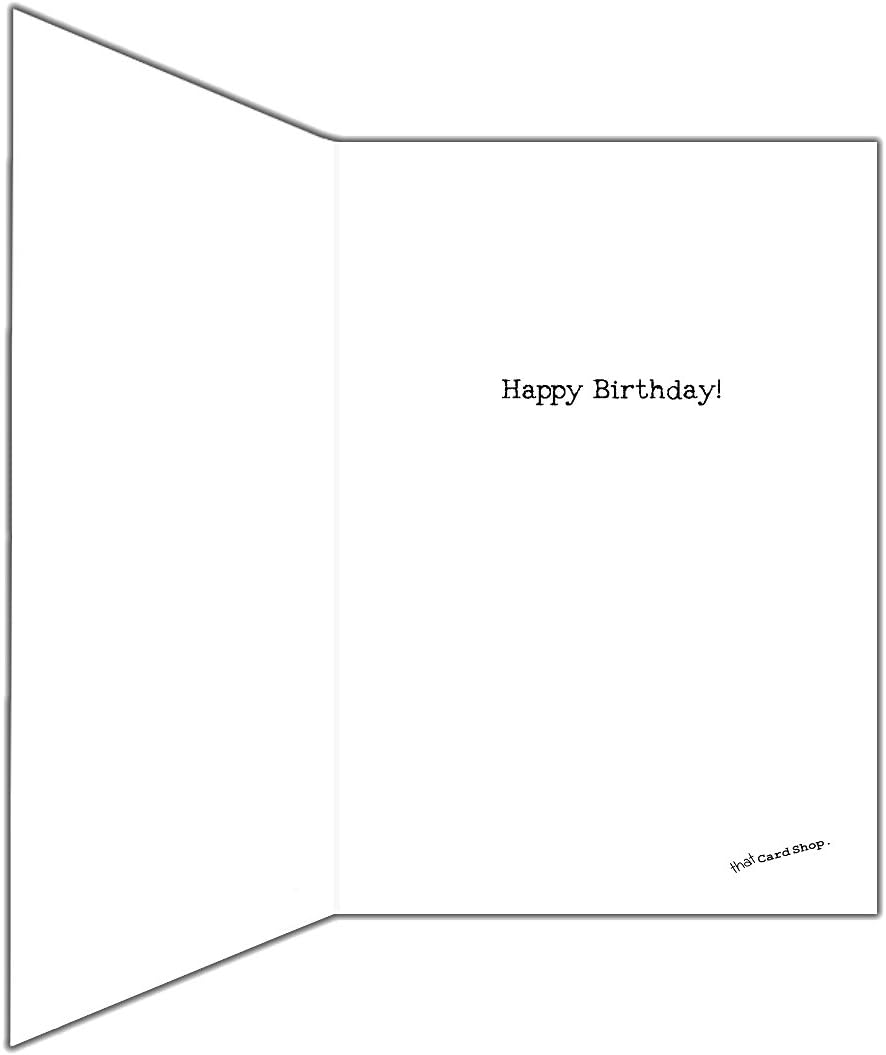 Funny Peaky Blinders Birthday Card - Have an 'appy Birthday BY ORDER, Black & White, A5 - Image 3