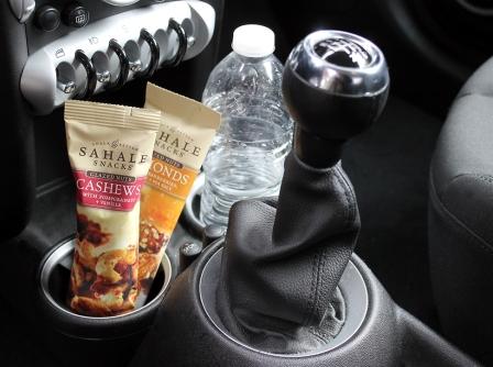 Grab & Go in the car