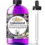 Artizen Spikenard Essential Oil (100% PURE & NATURAL - UNDILUTED) Therapeutic Grade - Huge 1oz Bottle - Perfect for Aromatherapy, Relaxation, Skin Therapy & More!