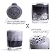 Black Bath Bombs Activated Charcoal Gift Set - Cute Bomb Shaped Skull Face - Perfect for Bubble & SPA Bath, 12 x 1.6 oz by Dyfina (Bomb)