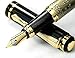 AKORD Luxury Chinese House Calligraphy Fountain Pen - Green/Bronze